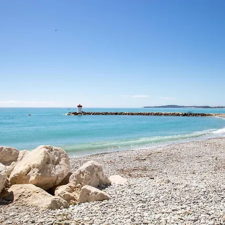 Lovely In Marina Baie Des Anges 아파트 빌뇌브루베
